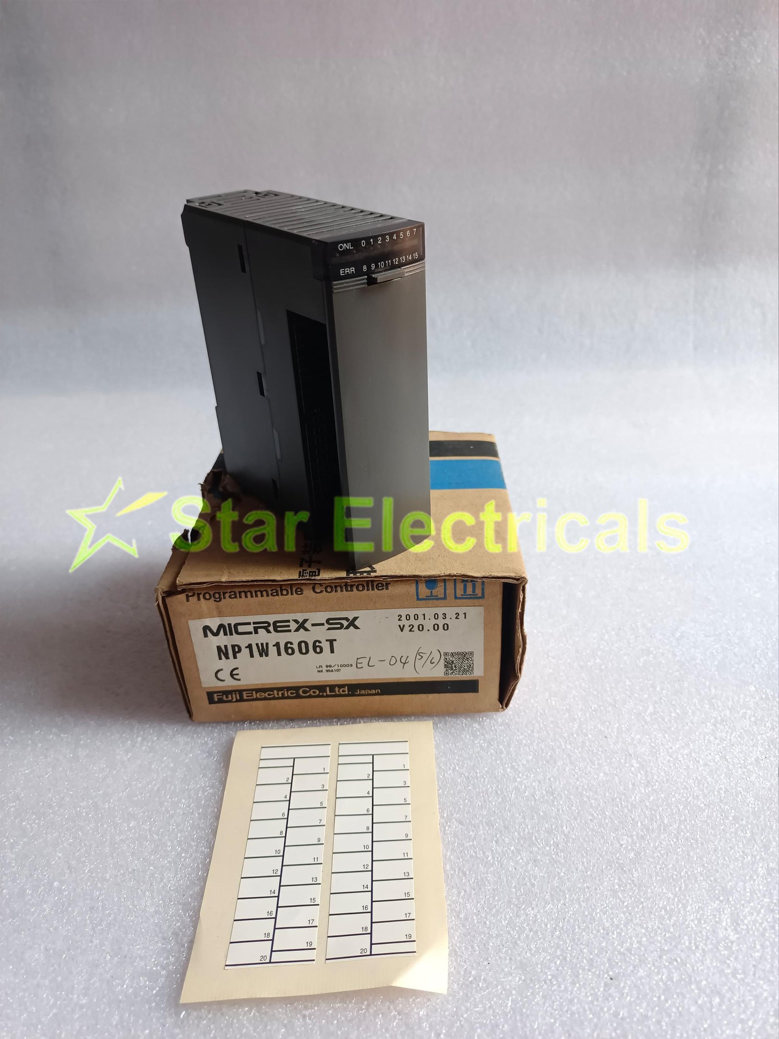 NP1W1606T FUJI MICREX-SX NP1W1606T DIGITAL I/O MODULE