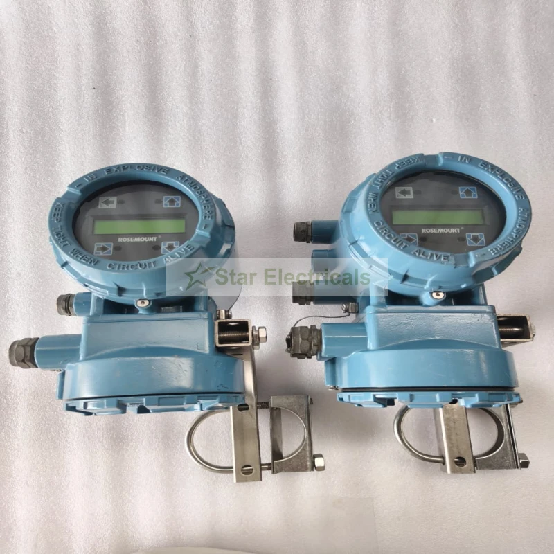 Rosemount 8750W Magnetic Flowmeter Transmitter 8750WDMR1A1FNSA015SA1M4, 90–250 VAC, 4–20 mA HART, Pulse Output, IP66