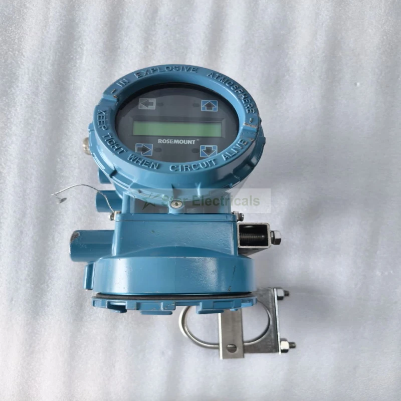 Rosemount 8750W Magnetic Flowmeter Transmitter, Model 8750WDMR1A1FNSA040SA1, 90–250 VAC, 4–20 mA And Pulse Output