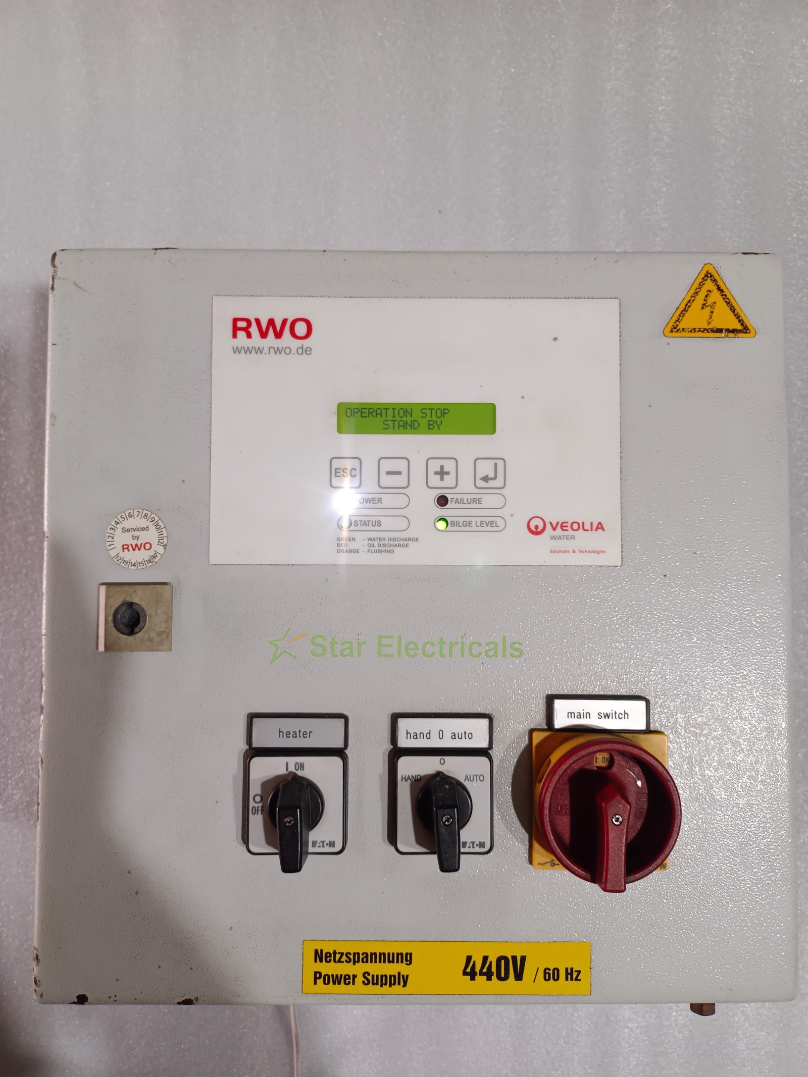 RWO ME067SH VEOLIA WATER ME067SH PANEL UNIT SELL