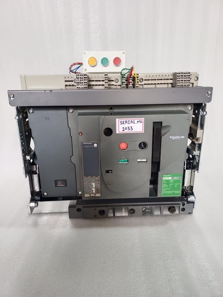 SCHNEIDER EASYPACT  MVS10N AIR CIRCUIT BREAKER SCHNEIDER 1000AMP 4POL AIR CIRCUIT BREAKER
