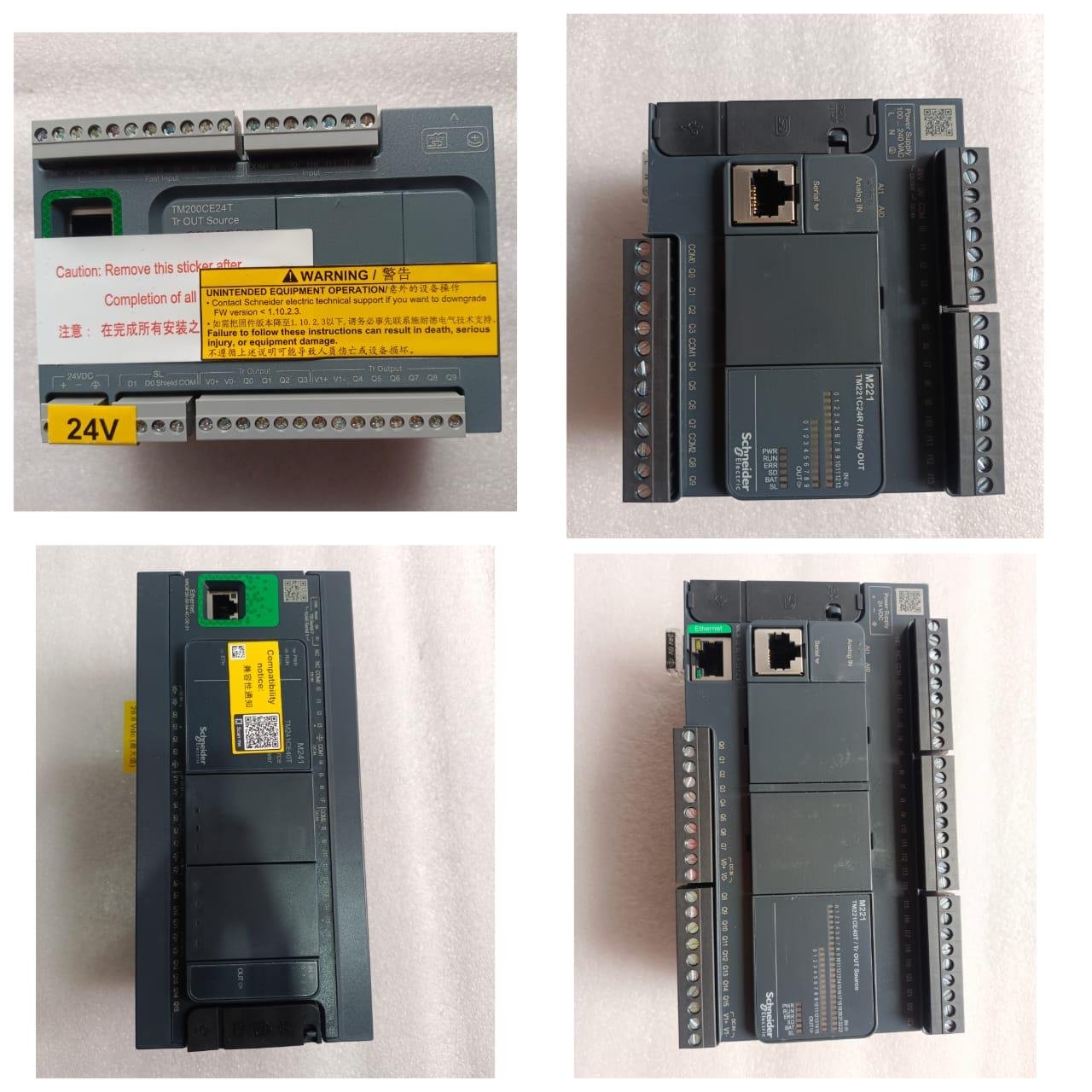 SCHNEIDER TM200PLC  SCHNEIDER TM221 PLC  SCHNEIDER TM241 PLC