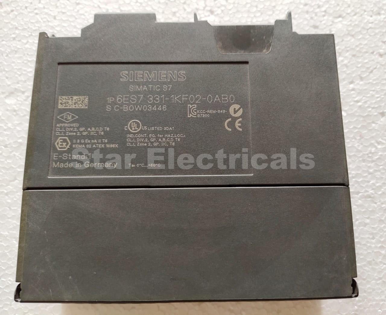 Siemens 6ES7 331-1KF02-0AB0 Module