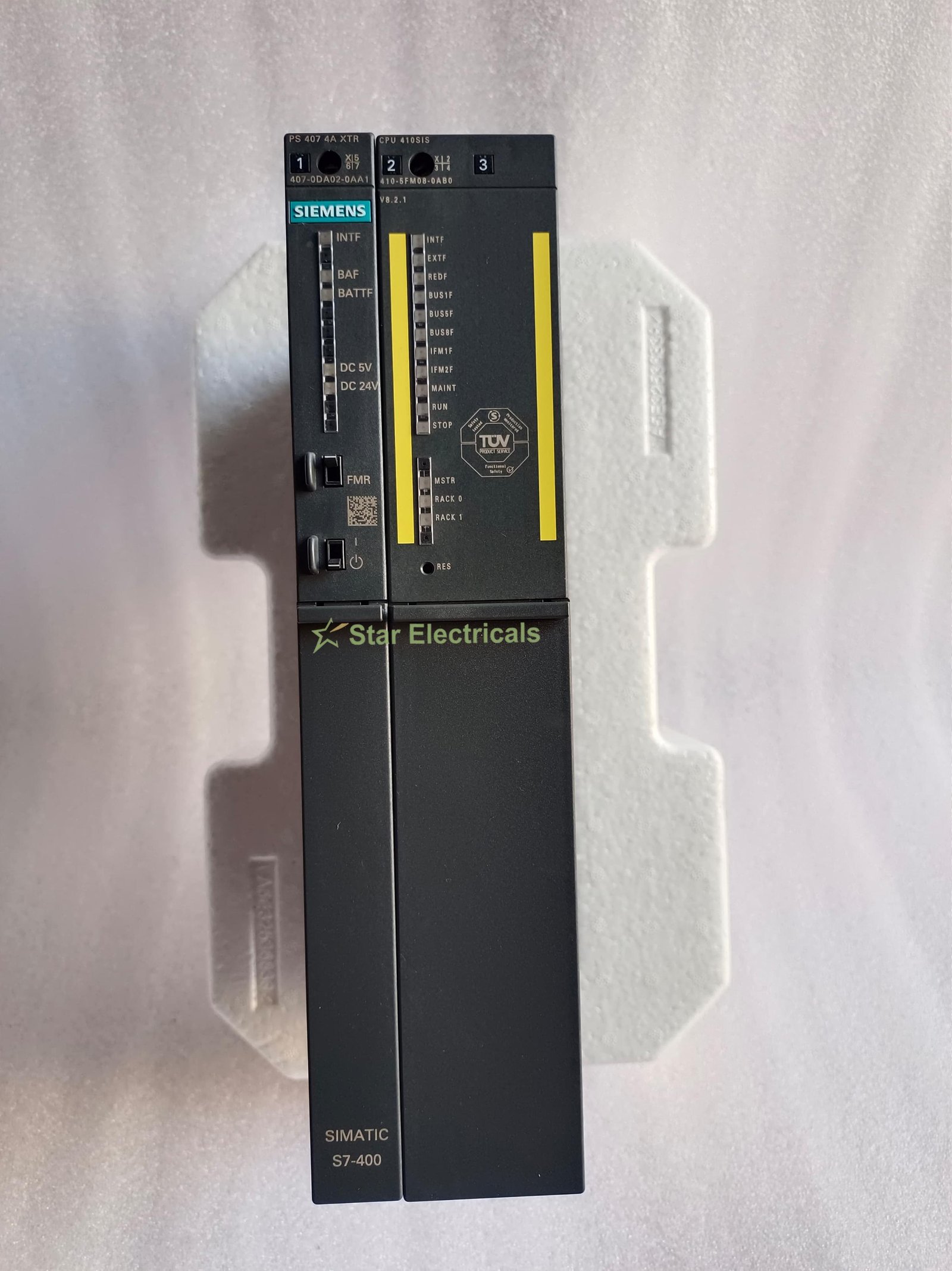 SIEMENS 6ES7410-5FM08-0AB0  SIEMENS CPU 410SIS SAFETY CONTROLLER CPU 6ES7407-0DA02-0AA1 SMPS FREE