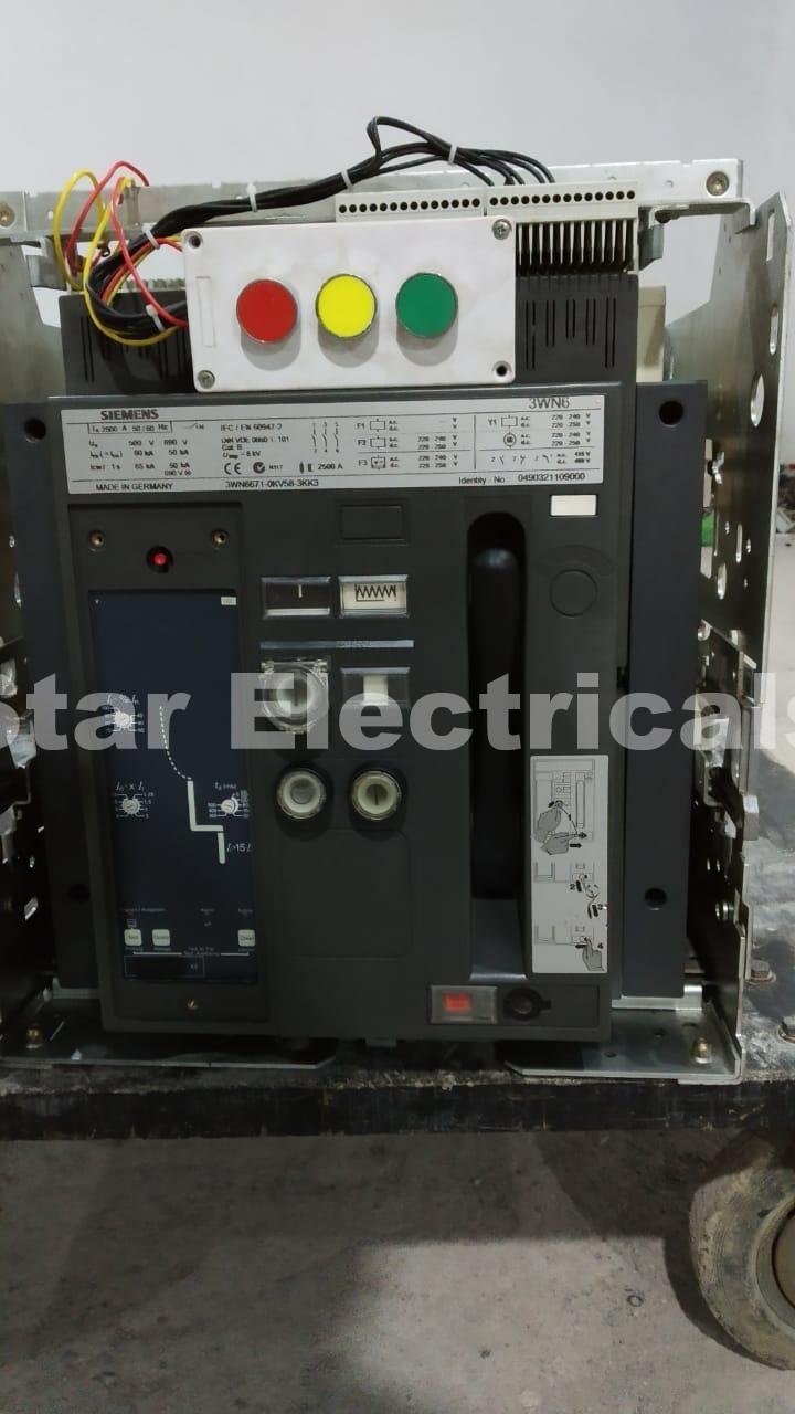 SIEMENS ACB 3WN6 2500amp 3Pole