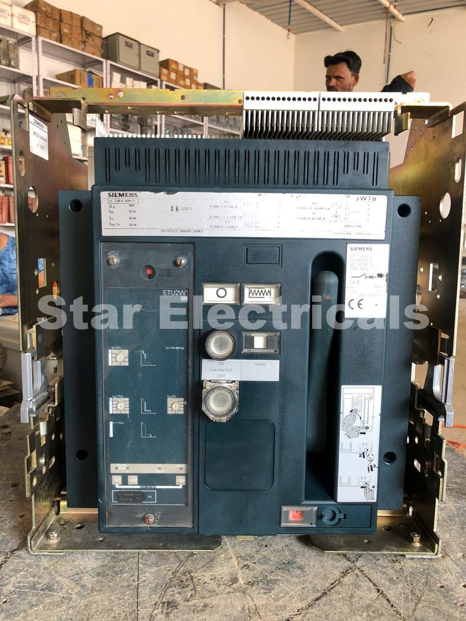 SIEMENS ACB 3WT8 3200amp 3Pole