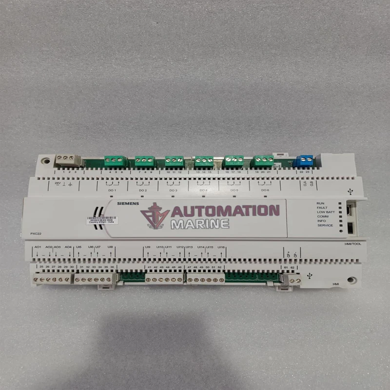 Siemens PXC22.D Programmable Building Automation Controller | BACnet HVAC Controller | 24V AC | Desigo PX Series