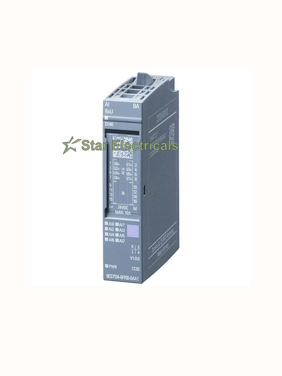 Siemens SIMATIC ET 200SP Analog Input Module AI 8x U/I High Feature – 6ES7 134-6FF00-0AA1