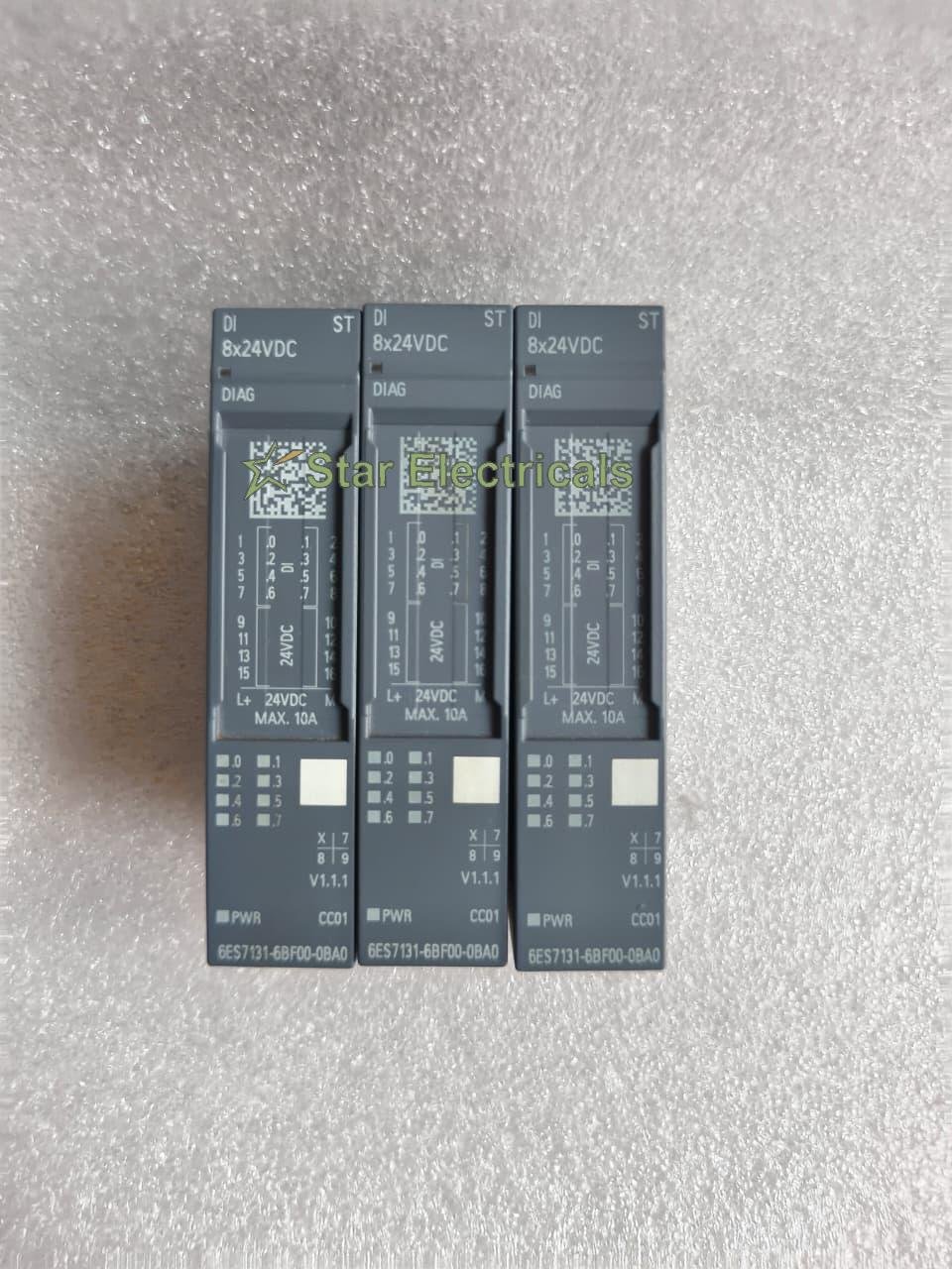 Siemens SIMATIC ET 200SP Digital Input Module DI 8x24VDC HF – 6ES7 131-6BF00-0BA0 | High Feature 8 Channel DI for PLC Systems