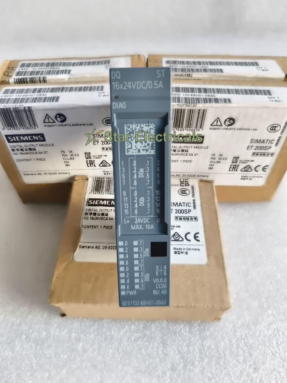 Siemens SIMATIC ET 200SP Digital Output Module DO 16x24V DC 0.5A – 6ES7 132-6BH01-0BA0