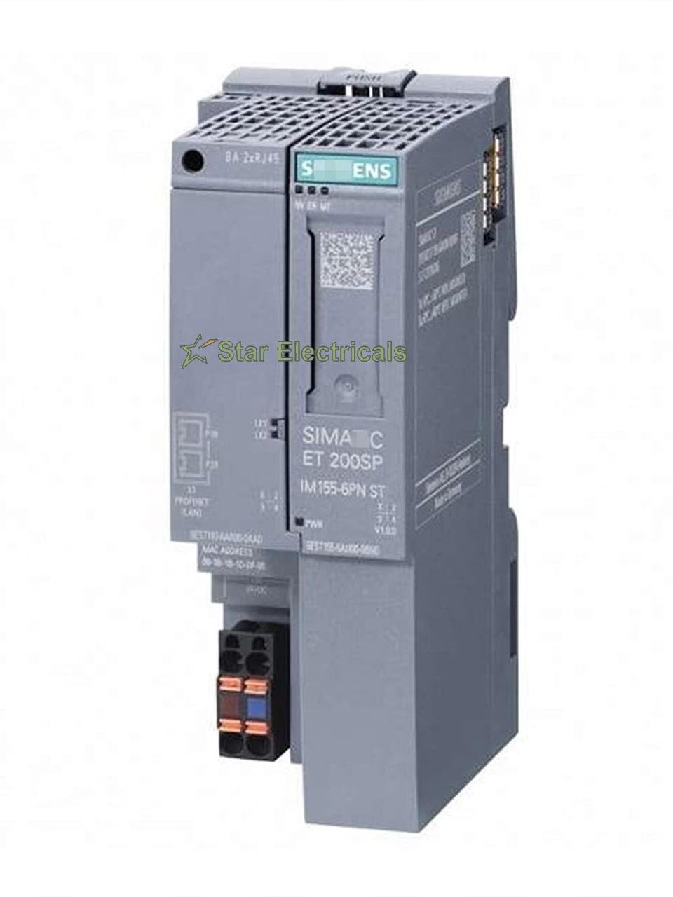 Siemens SIMATIC ET 200SP Interface Module IM 6ES7 155-6AU01-0BN0 – PROFINET High Feature Interface Module for Distributed I/O