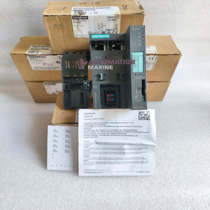 Siemens SIMATIC ET200S Interface Module 6ES7151-3AA23-0AB0 | IM151-3 PN High Feature PROFINET Interface Module