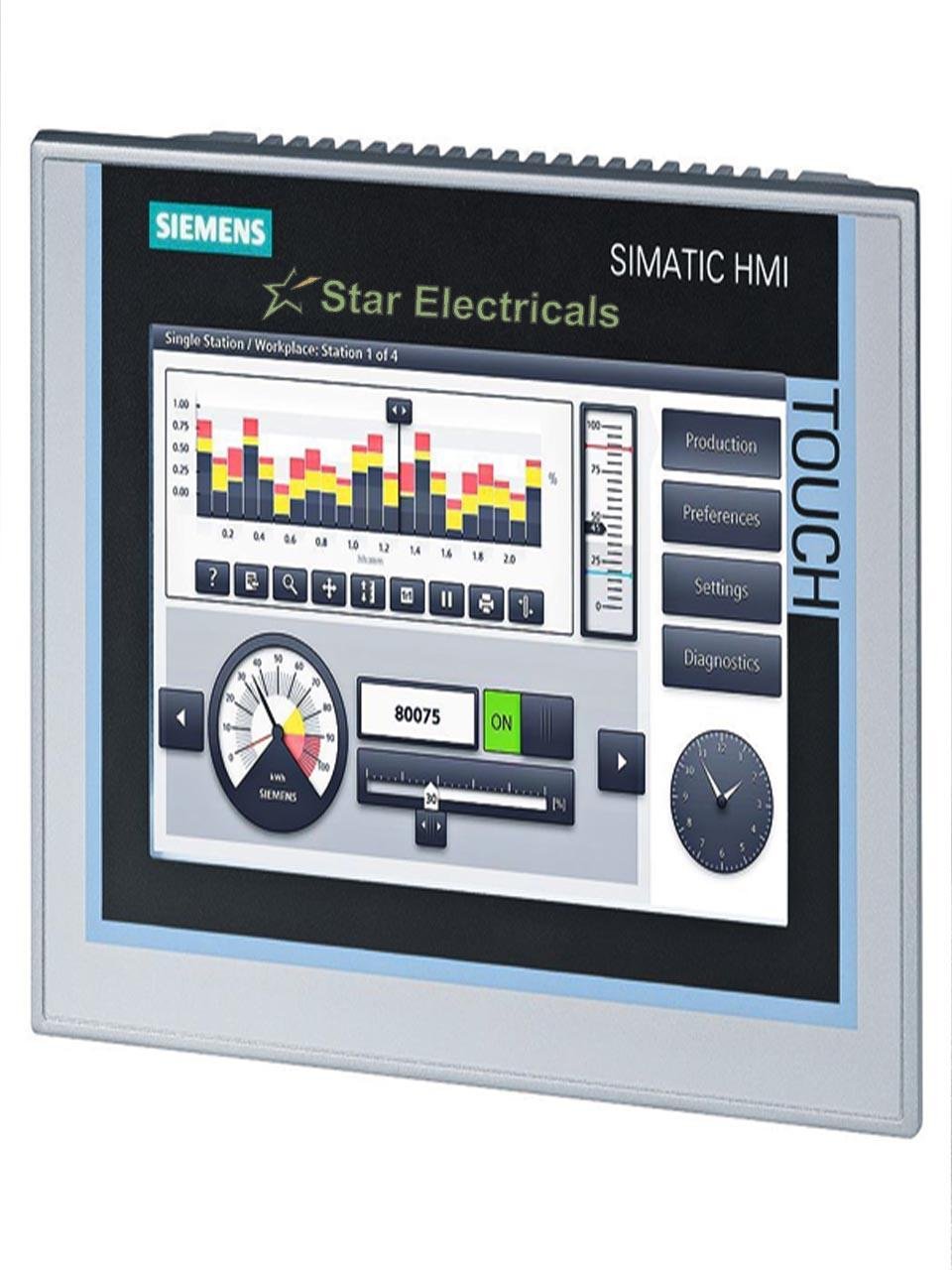 Siemens SIMATIC HMI TP900 Comfort Panel (6AV2124-0JC01-0AX0) – 9" Widescreen TFT Touch Display