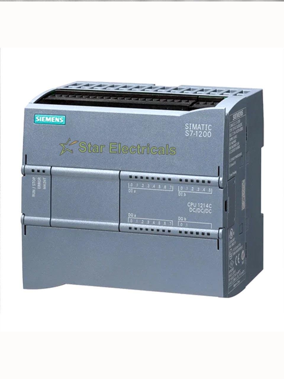 SIEMENS SIMATIC S7-1200 CPU 1214C (6ES7214-1HG40-0XB0) – Compact PLC with DC/DC/Relay Onboard I/O