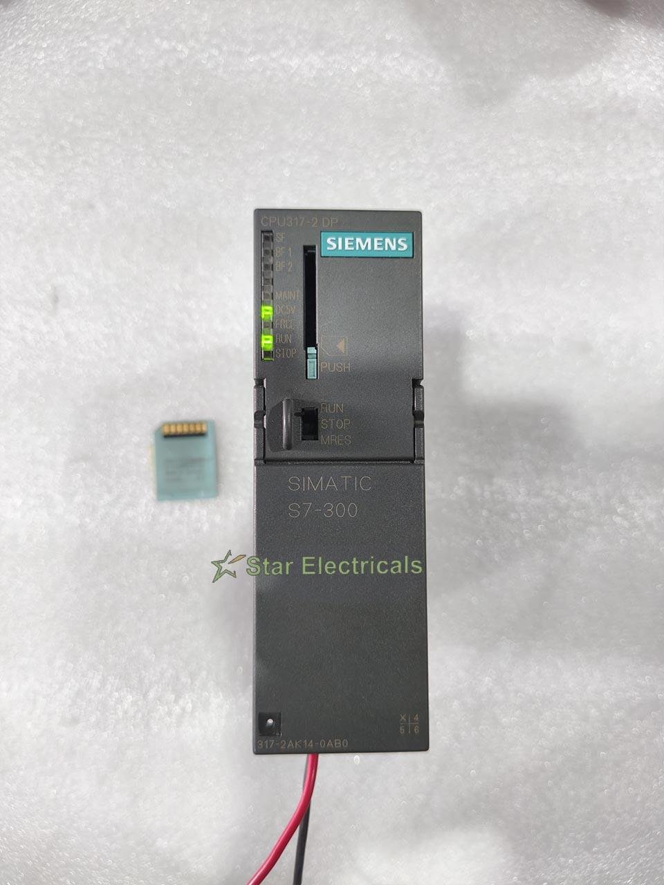 Siemens SIMATIC S7-300 CPU 317-2 PN/DP (6ES7 317-2AK14-0AB0) PLC Processor Module with PROFINET & PROFIBUS