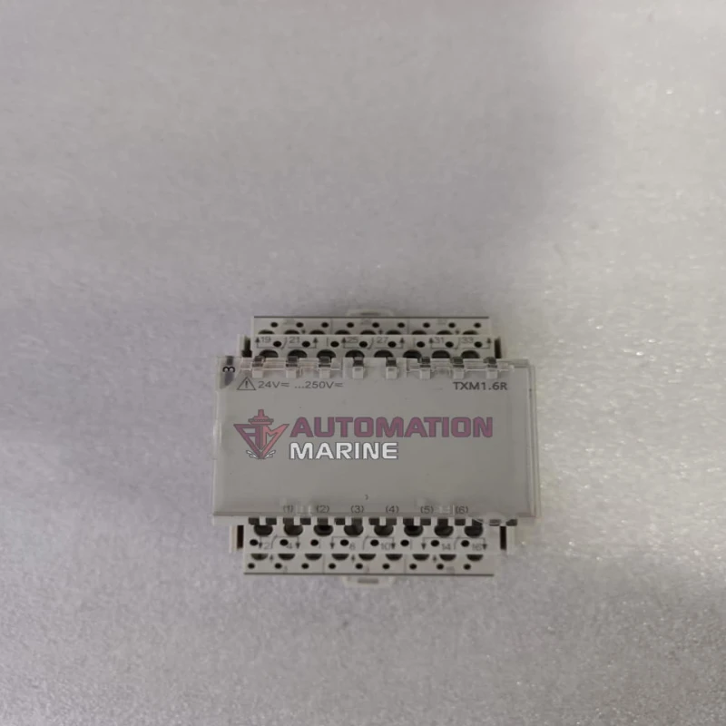 Siemens TXM1.6R Relay Output Expansion Module | 6-Channel Relay Output I/O Module | Building Management System (BMS) Controller