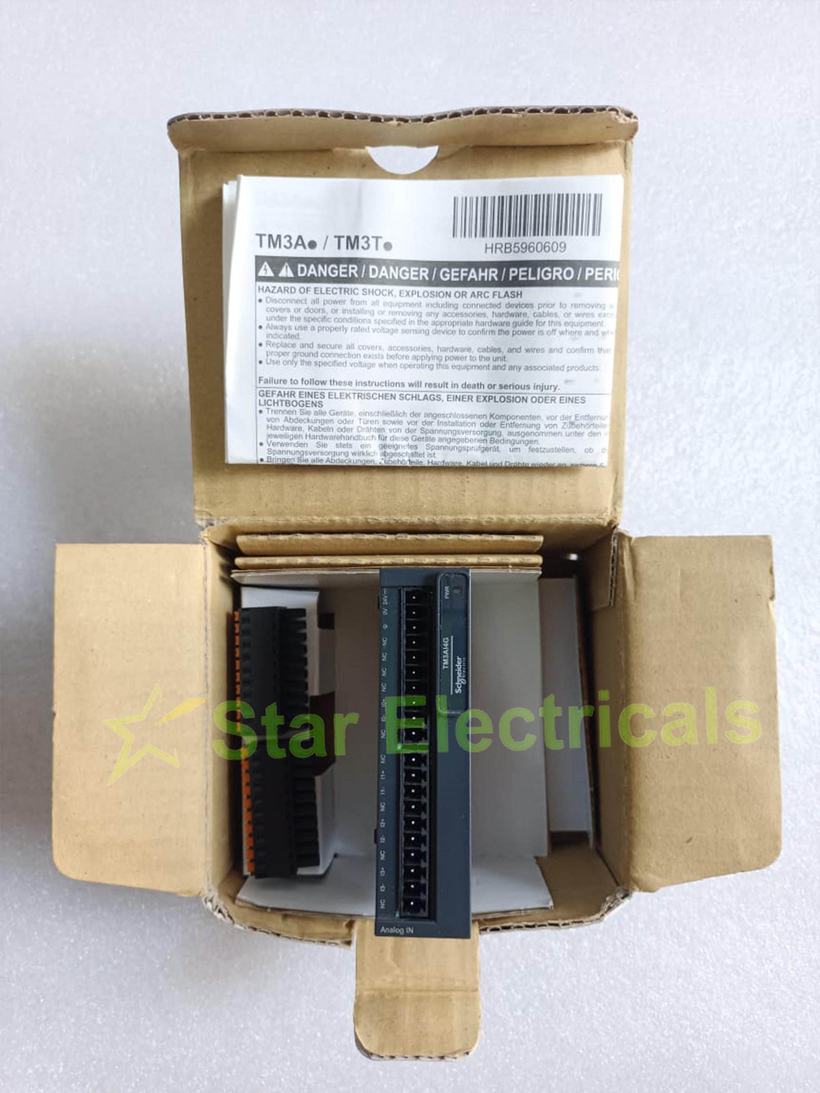 TM3AI4G SCHNEIDER TM3AI4G MODULE TM3-4 ANALOG INPUTS SPRING