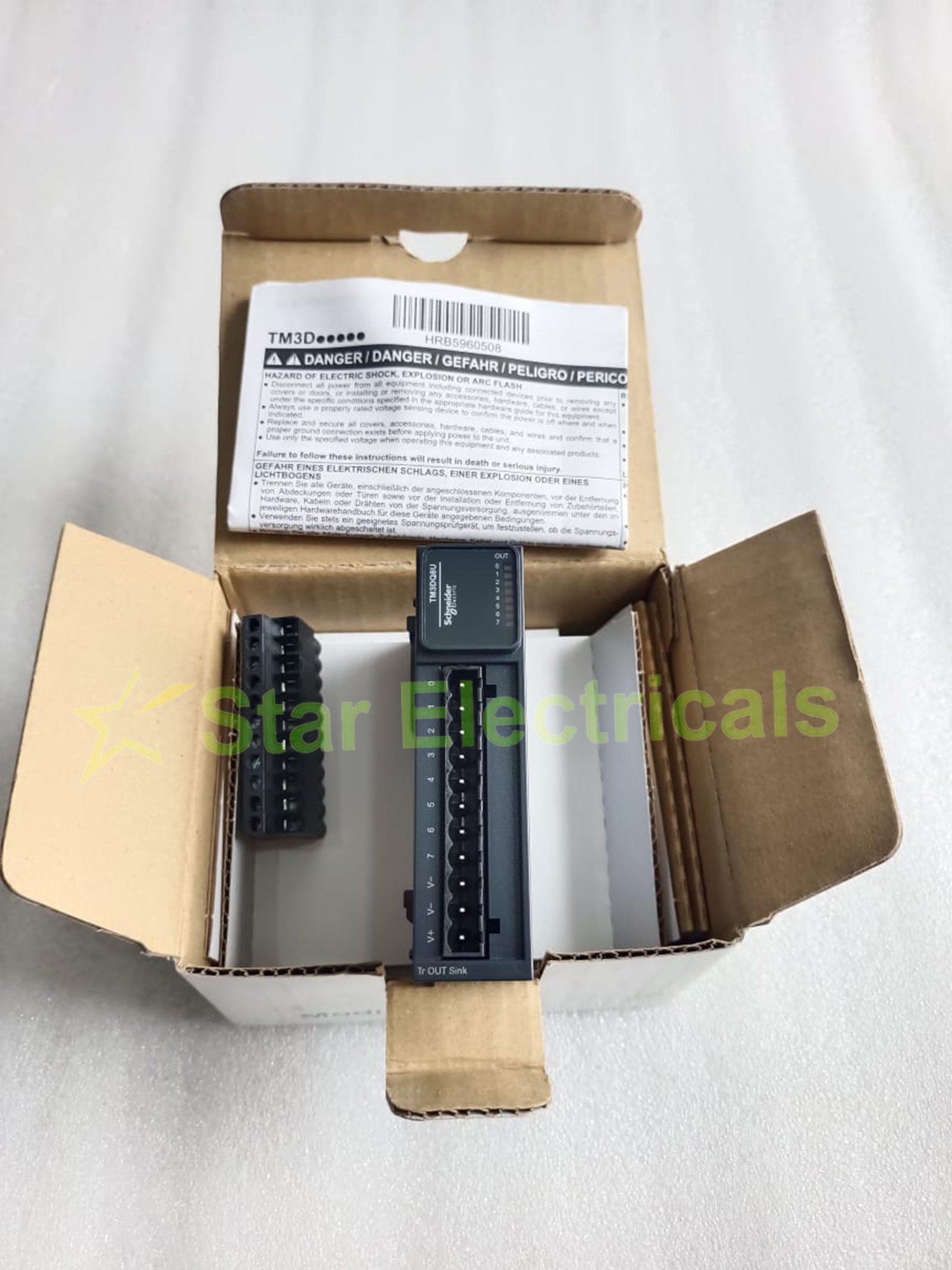 TM3DQ8U SCHNEIDER TM3DQ8U MODULE TM3-8 OUTPUTS TR.NPN