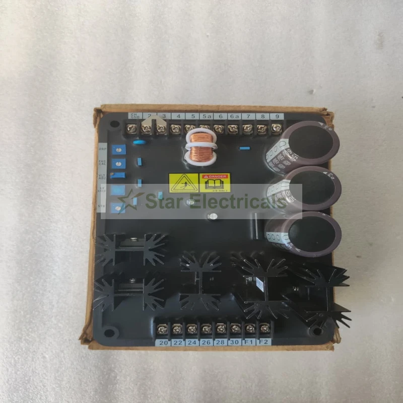 VR6 Automatic Voltage Regulator (AVR) – 65 VDC 12A Output, Shunt And PMG Excited, 1/3 Phase Generator AVR 2018035