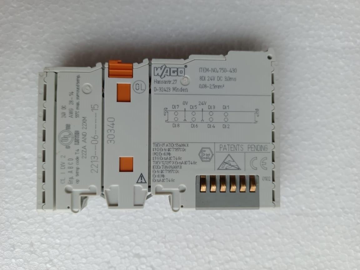 WAGO 750-430 MODULE (Programmable Logic Controller)