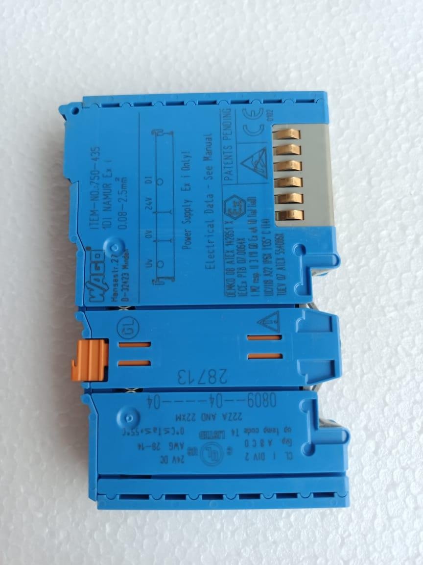 WAGO 750-435 MODULE (Programmable Logic Controller)