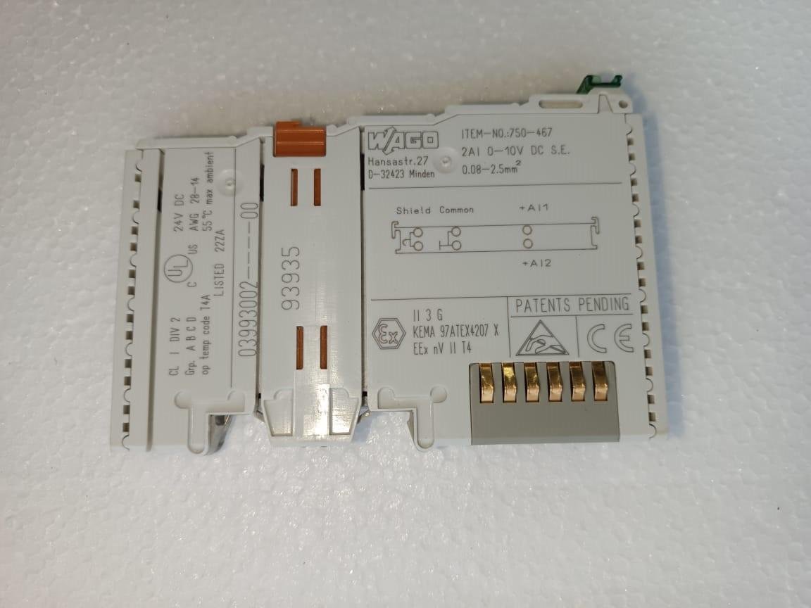 WAGO 750-467 MODULE (Programmable Logic Controller)