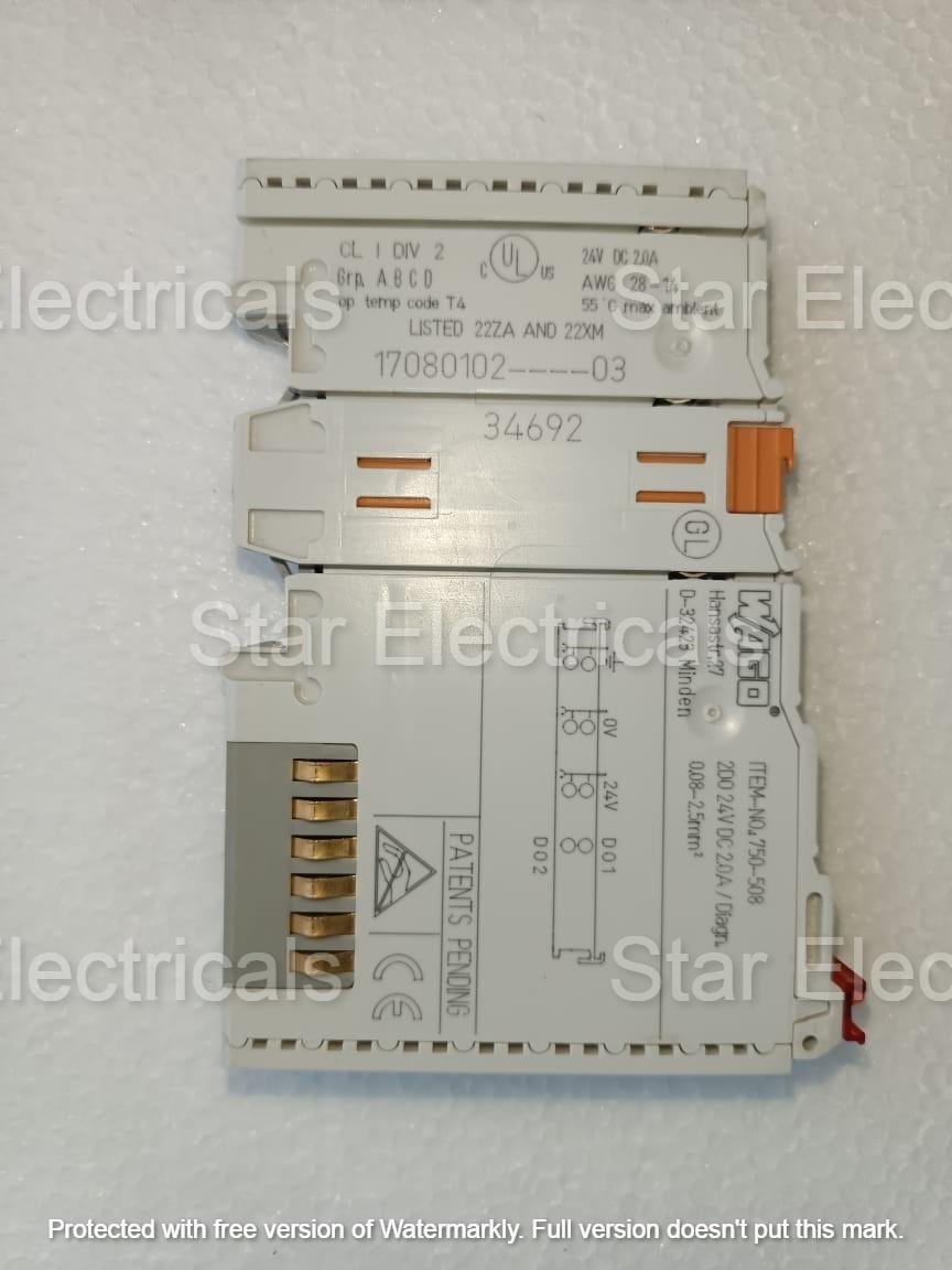 WAGO 750-508 PLC (Programmable Logic Controller)