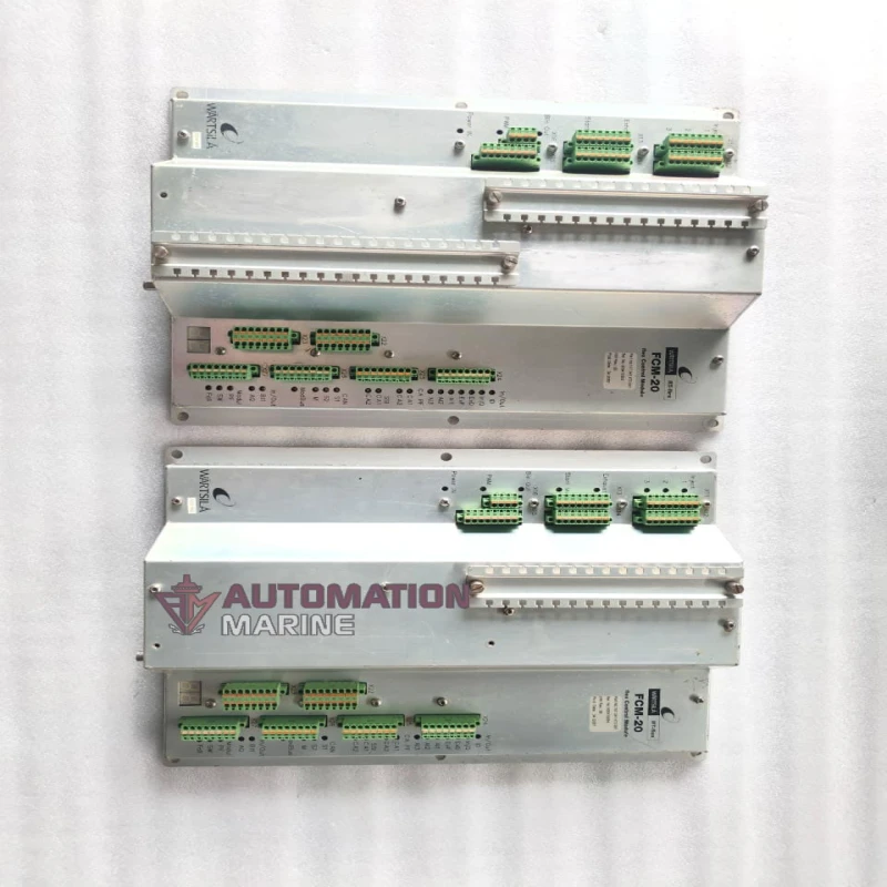 Wartsila RT-flex FCM-20 Flex Control Module Part No. 107341473001 | Marine Engine Control Module | Industrial Automation Controller