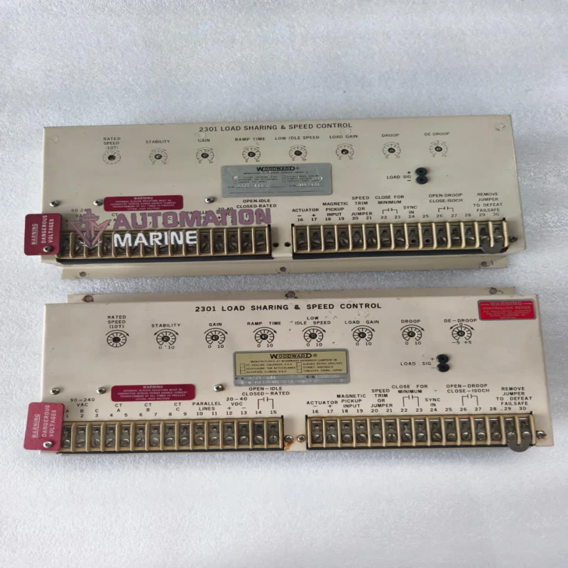 Woodward 2301 Load Sharing And Speed Control Module P/N 8271-444 | Generator Engine Governor Controller | Genuine Woodward