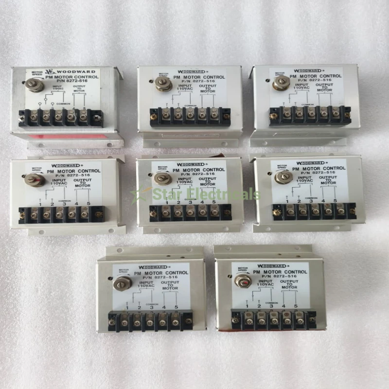 WOODWARD 8272-516 PM Motor Control 110VAC to 0-48VDC Permanent Magnet Motor Speed Controller