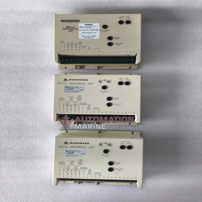 Woodward 8272-682 Digital Reference Unit | Generator Speed And Load Control Module | Industrial Engine Control System