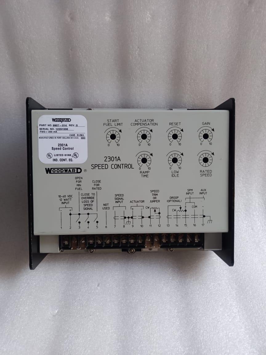 WOODWARD 9907-014  WOODWARD 2301 SPEED CONTROL