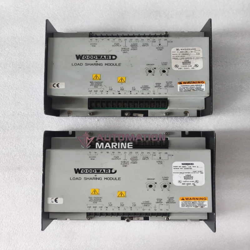 Woodward 9907-175 Load Sharing Module | Generator Load Sharing Controller | Genset Synchronizing And Load Distribution Module