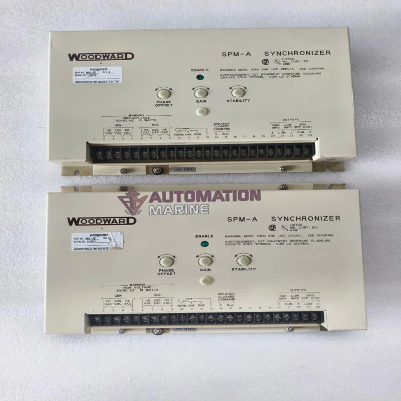 Woodward SPM-A Synchronizer 9905-001 Automatic Generator Synchronizer Module | Genset Synchronizing Controller